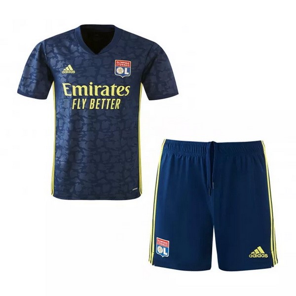 Maillot Football Lyon Third Enfant 2020-21 Bleu